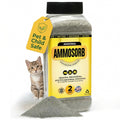AMMOSORB Natural Cat Litter Deodorizer Granules – 2 lb. Ammonia Odor Eliminator for Multi-Cat Homes – Neutralizes Urine Odor at the Source – Safe for Cats, Dogs, and Rabbits
