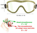 Small Dog Sunglasses with Adjustable Strap UV Protection, Winproof Puppy Sunglasses, Suitable for Dogs Eyes Protection，S