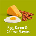 Purina Friskies Party Mix Morning Munch Crunch Egg, Bacon and Cheese Flavors Cat Treats - 30 oz Canister