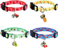Yizepet Cat Collars with Bells, Breakaway Kitten Collar, Cute Kitty Collar, Pet Supplies Accessories