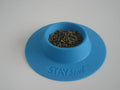 Tip-Proof Ergonomic Pet Bowl for Guinea Pig and Other Small Pets; 1/4-Cup Size; Sky Blue