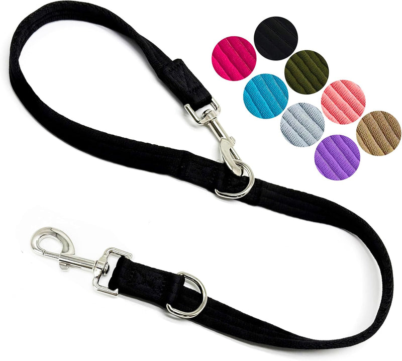 Double Ended Dog Leash,for Obedience Training Easy to Use,Lightweight,Soft for Large and Medium Dogs