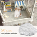 Disposable Bird Cage Liners, Clear Plastic 50 Pcs Birdcage Tray Liner Bags 26" x 18", Bird Cage Accessories Universal Fi