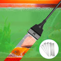 Honoson Aquarium Glass Scraper 21.65" Fish Tank Cleaner Tool Kit 5 Blades