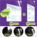 JINVOGREEN Large Cat Scratch Furniture Protector, 18 Pcs Clear Anti Cat Scratch Protector, Self-Adhesive Furniture Cat Scratch Protector, 17in