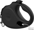 TUG Oval 360° Tangle-Free Retractable Dog Leash with Integrated Waste Bag Dispenser