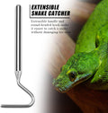 Small Snake Hook,Retractable Reptile Hook Snake Hook Reptile Capture Hook Sturdy Lizards Pet Supplies