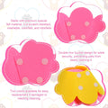 2 Pack Felt Cat Cone Collar Cute Flower Cone for Dogs to Stop Licking Comfortable Adjustable Cat Cones Collar Surgery Re