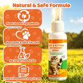 Cat Spray Deterrent, Cat Deterrent Spray for Furniture Protection, Natural Cat Training Spray for Cats to Stop Scratchin