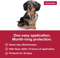 K9 Advantix Flea, Tick & Mosquito Prevention for Dogs 4-10 lbs. | Flea Drops for Small Dogs | Apply Monthly | 2 Treatments