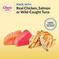INABA Churu Entree Bisque Wet Cat Food, Chicken Cheese, 6ct