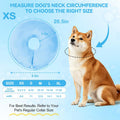 Hipubby Inflatable Dog Cone Collar for Dogs & Cats, ECollar Alternative to Prevent Licking and Biting After Surgery, Com