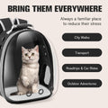 Cat Carrier Backpack, Pet Carrier Backpack Front Pack for Small Medium Cat Puppy Dog Carrier Backpack Bag Space Capsule,