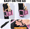 Cat Carrier for Travel, Soft-Sided, Top Loading, Privacy Curtain, to 20 lbs