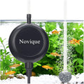 Nano Ultra Quiet Aquarium Air Pump 1.5W Mini Oxygen Aerator with Accessories for 1-15 Gallon Fish Tank Super Silent Blac