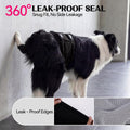 DENTRUN Male Dog Wrap, Adjustable Belly Band Leak-Proof & Lick Prevention