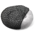 Qwazy Cupcake Round Dog Bed Covers Replacement Washable, Dog Bed Washable Cover, for All Shapes (X-Large (Up to 55″), Paw Chic)