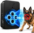 Dog Bark Deterrent Device, 4-Emitter No-Shock Dog Trainer with Automatic Detection, 3 Modes, 50 FT Remote Control, 10–30