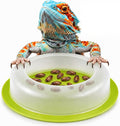 BETTERDAY Reptile Food Dish, Anti-Escape Feeder Bowl, Large 1-Pack