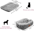 HDLKRR Cat Bed Self Warming, Foldable Self Heated Cat Mat Heating Pad 24 x 20 inch Extra Warm Thermal Pet Pad for Indoor Outdoor Cats, Non-Slip Bottom Washable Non Electric, Grey