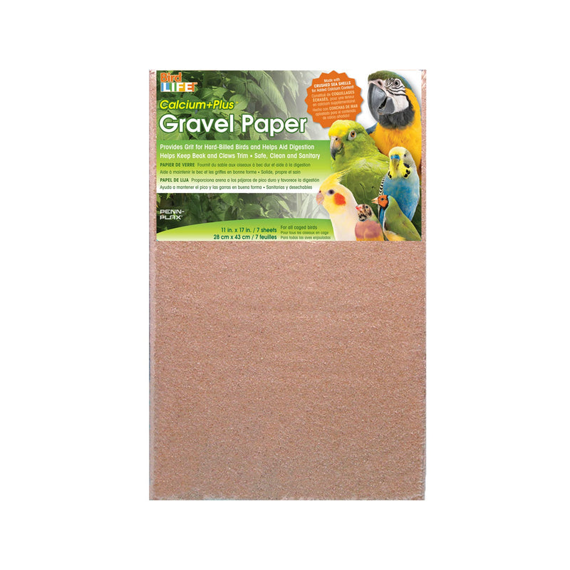 Penn-Plax 7-Pack of Gravel Paper, 11