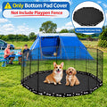 Dog Playpen Bottom Pad Cover, 600D Waterproof Oxford for 8 Panel 24 in Pens