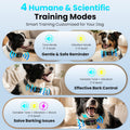 Smart Dog Bark Collar, Anti Barking Collar with 4 Training Modes, 8 Adjustable Sensitivity, Rechargeable IP67 Waterproof