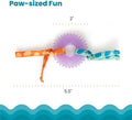 Catstages Kitty Chew Wheel, Dental Cat Toy with Catnip Oil, Teeth Cleaning, Healthy Chewing, Boredom Relief, Kicking & B