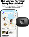 Life360 Pet GPS Tracker for Dogs | Live Tracking, Escape Alerts & Lost Pet Network | Up to 14 Days Battery | 12-Month Si
