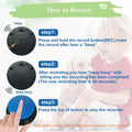 Gelabur Set of 8 Dog Buttons for Communication, Voice Recordable Buttons for Classroom, Dog Training Talking Buttons Sta