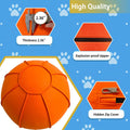 Herding Ball for Dogs, 25" Horse Ball with Cover, Dog Herding Balls Large with Hand Pump, Dog Horse Toys for Play Hurdin