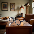 Black Pet Glasses for Small Dogs and Cats,Pet Dog Cute Glasses Clear Lens Retro Glasses Photo Props Transparent Cat Sun Glasses for Small Dogs Cats Cosplay Costume Apparel and Accessories