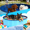 Dog Ball Pit with 75 Balls Included,Cat Ball Pit & Dog Pool 2-in-1 for Puppies Small Dogs Cats, Portable Pet Playpen Poo