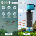 Submersible Aquarium Fish Filter, Upgraded Model, 55-150 Gallon, 12-Inch