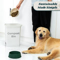 50-Pack 28oz Disposable Pet Bowls with Food-Grade Silicone Base – Biodegradable, Hygienic Feeding System for Dogs & Cats