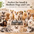 Raised Dog Bowls for Small Dogs, Elevated Bowl Stand Stainless Steel Dishes