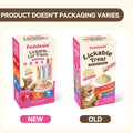 Lickable Cat Treats, High-Meat Purée, 0.5 oz Tubes, 20 Count