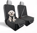 Meginc 2-Pack Front Seat Covers for Dogs, Waterproof Car Seat Protectors
