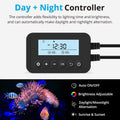 NICREW ClassicLED Marine Saltwater Aquarium Light, 48W for 48–60 inch Tanks