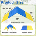 koretech Dog Agility A Frame for Large Dogs, 82” x 23” Dog Agility Course Backyard Set, Dog Agility Equipment Outdoor for Jumping Climbing
