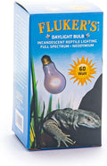 Fluker's Incandescent Reptile Lighting, Full Spectrum Daylight Bulb for Reptiles, Made with Neodymium, Provides Infrared