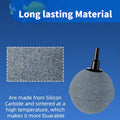 AQUANEAT Air Stones for Ponds 2 Inch, Long Lasting Aerator Oxygen Diffuser, Air Pump Accessories for Aquariums, Fish Tan