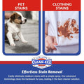 Clean-eez Stain-eez Carpet Cleaner Spray – Pro-Biotics & Enzyme Power for Ultimate Stain & Odor Elimination – Best Pet C