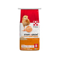 Purina Start and Grow | Non-Medicated Chick Feed Crumbles | Nutritionally Complete - 25 Pound (25 lb.) Bag