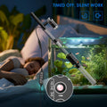 36W Aquarium Vacuum Gravel Cleaner: 8 in 1 Electric Fish Tank Cleaner