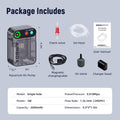 Live Bait Aerator,Ultra-long Battery Life,Rechargeable Air Pump
