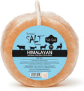 100% Organic Himalayan Salt Lick Provides Essential Minerals for Your Horse/Livestock. This 4.4 lbs Natural Pink Salt Bl