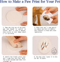 Dog Memorial Shadow Box Frame 5x7 with Paw Print Kit and Fur Keepsake Box Small Pet Memorial Frame Box for Dogs and Cats that Passed Pet Death Sympathy and Remembrance Gift for Pet Owners