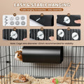NEWTRY Chinchilla Hanging Cooling Tunnel, Multi-Functional Hideout Tubes