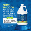SOOS Pet Silky Smooth 5-in-1 Leave-On Conditioning Spray for Dog & Cat | Moisturizing, Anti-Itch, Softens Coat, Natural 